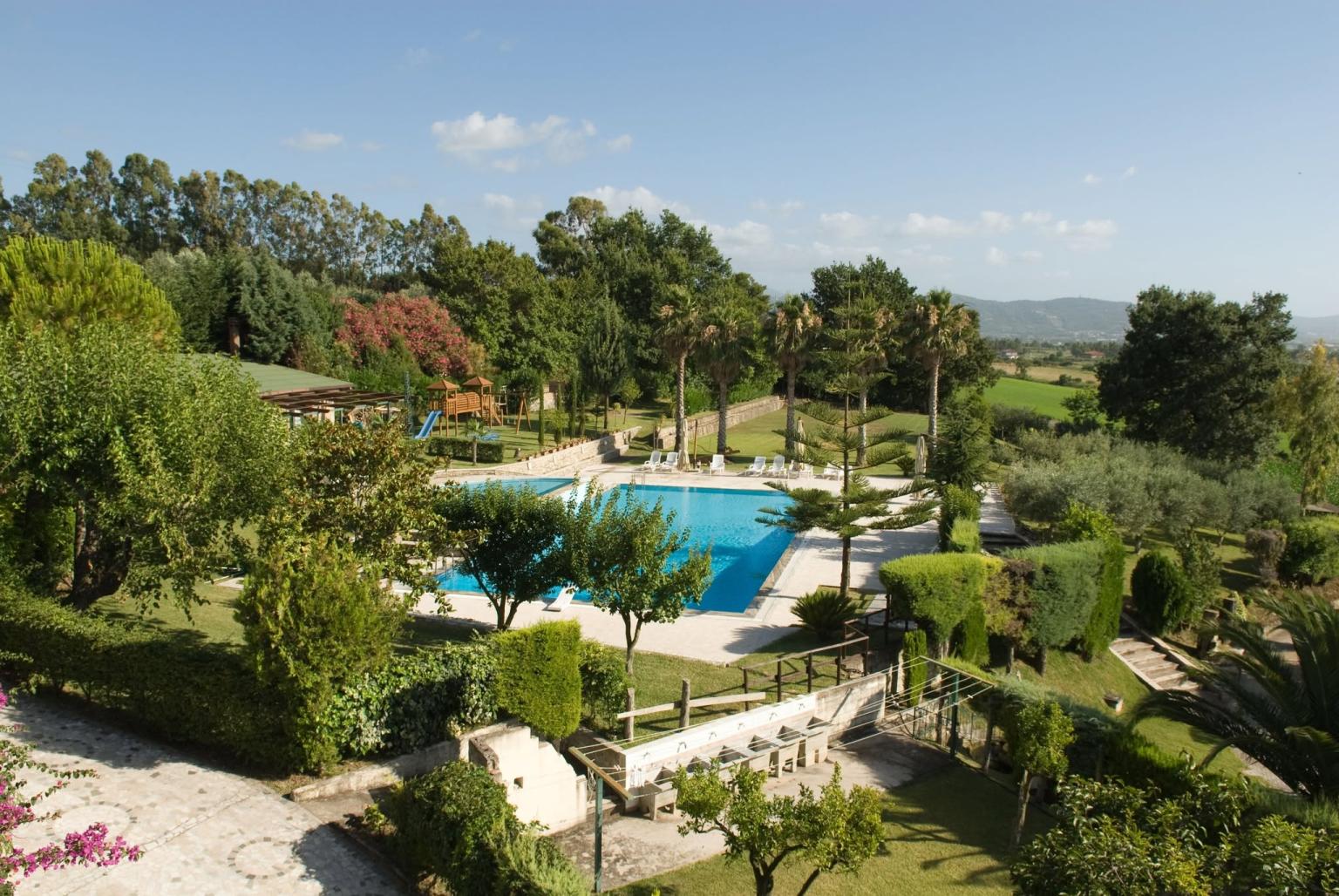 View from above of the Giancesare Residence.