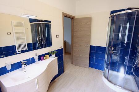 Il bagno della Camera Smeraldo.