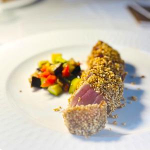 Il cibo a Villa Alessandra.