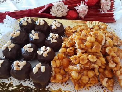 I dolci tipici del territorio fatti in casa. 