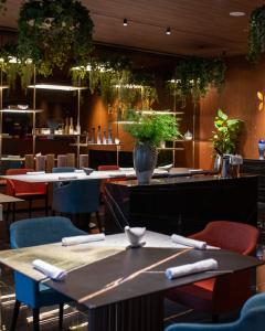 L'interno del ristorante.