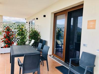 Terrace at Molara House.