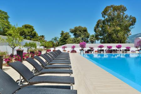 La piscina. 