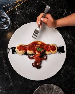 Luciana-style ravioli.