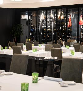 L'interno del ristorante.