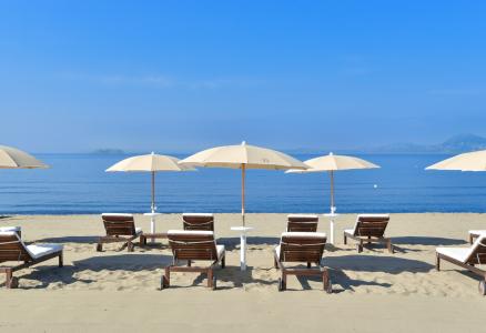 La spiaggia. 