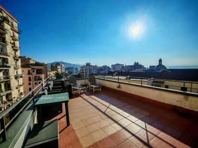 La terrazza sul tetto.